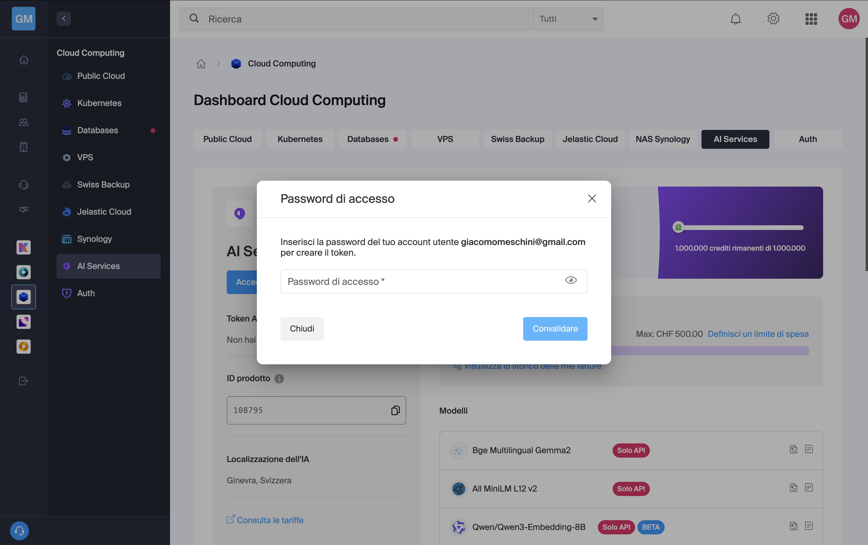 Creazione Token API 2